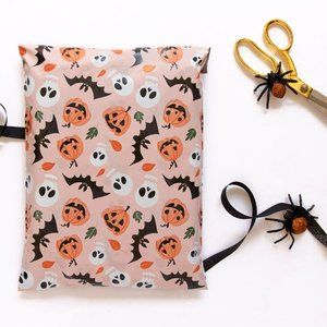 🎃12 Pcs- Halloween Designer Poly Mailers 10"x13" No Padding🎃